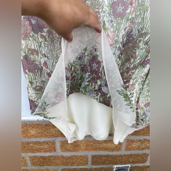 Maurizio pecoraro floral print dress size 6 - Picture 8 of 16